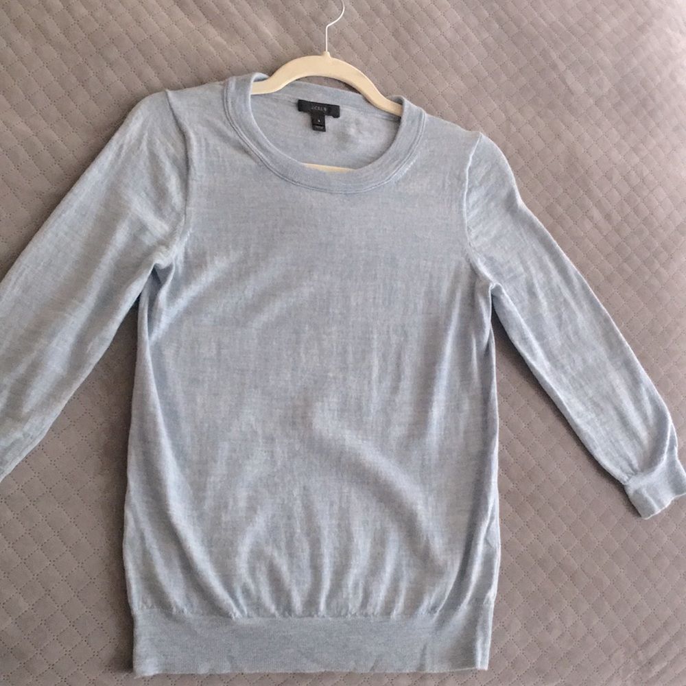 Light wool sweater